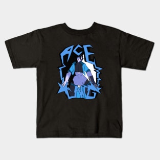 Ace Lang - Warped Design Kids T-Shirt